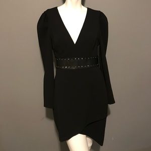 Bcbg maxazria black dress sz 6